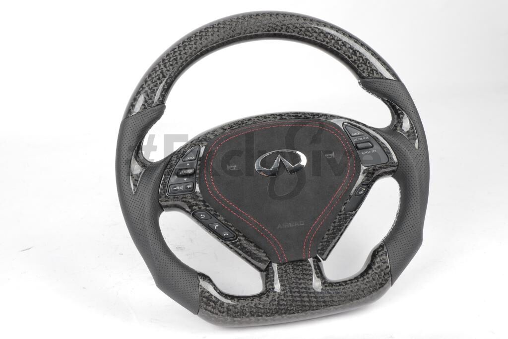 Infiniti G25, G35, G37, & QX50 Custom Steering Wheels | Infiniti G37 Coupe  Carbon Fiber Steering Wheels | Exclusive Steering